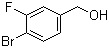 structure of CAS# 222978-01-0, 4-Bromo-3-fluorobenzyl alcohol