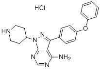 structure of CAS# 2231747-18-3, N-piperidine Ibrutinib hydrochloride