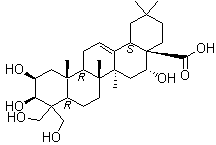 structure of CAS# 22327-82-8, Platycodigenin