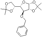 3-O-Benzyl-1,2:5,6-bis-O-isopropylidene-alpha-D-galactofuranose molecular structure (CAS 22331-21-1)