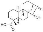 CAS 登录号：22338-69-8, 大花酸, 15alpha-羟基贝壳杉-16-烯-19-酸