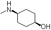 structure of CAS# 22348-38-5, cis-4-Methylaminocyclohexanol