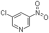 structure of CAS# 22353-33-9, 3-Chloro-5-nitropyridine