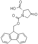 CAS 登录号：223581-83-7, (2S)-4-氧代-1,2-吡咯烷二甲酸 1-(9H-芴-9-基甲基)酯