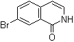 structure of CAS# 223671-15-6, 7-Bromo-1(2H)-isoquinolinone