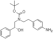 CAS # 223673-36-7, N-[2-(4-Aminophenyl)ethyl]-N-[(2R)-2-hydroxy-2-phenylethyl]carbamic acid tert-butyl ester