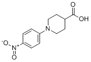 1-(4-Nitrophenyl)piperidine-4-carboxylic acid molecular structure (CAS 223786-53-6)