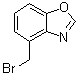structure of CAS# 223792-93-6, 4-(Bromomethyl)benzoxazole