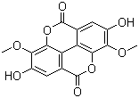 structure of CAS# 2239-88-5, 3,3'-Di-O-methylellagic acid