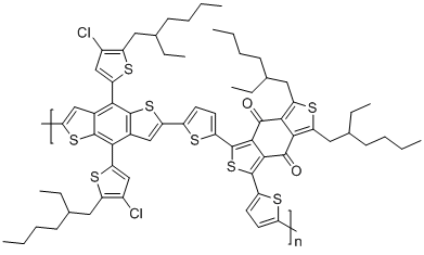 structure of CAS# 2239295-71-5, PBDB-T-2Cl