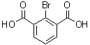 structure of CAS# 22433-91-6, 2-Bromo-1,3-benzenedicarboxylic acid