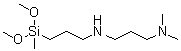 structure of CAS# 224638-27-1, N3-[3-(Dimethoxymethylsilyl)propyl]-N1,N1-dimethyl-1,3-propanediamine
