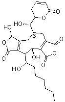 structure of CAS# 22467-31-8, Rubratoxin A
