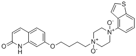 Brexpiprazole Di-N-Oxide molecular structure (CAS 2247155-42-4)