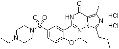 structure of CAS# 224789-15-5, Vardenafil dihydrochloride