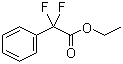 2,2-二氟-2-苯基乙酸乙酯分子结构 (CAS 2248-46-6)