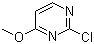 2-氯-4-甲氧基嘧啶分子结构 (CAS 22536-63-6)