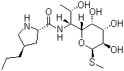N-去甲基林可霉素分子结构 (CAS 2256-16-8)