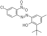 CAS 登录号：22617-04-5, 2-(2'-硝基-4'-氯苯偶氮)-4-甲基-6-叔丁基酚