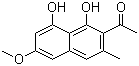 structure of CAS# 22649-04-3, Torachrysone