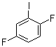 1,4-二氟-2-碘苯分子结构 (CAS 2265-92-1)