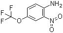 2-Nitro-4-(trifluoromethoxy)aniline molecular structure (CAS 2267-23-4)