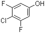 4-Chloro-3,5-difluorophenol molecular structure (CAS 2268-03-3)