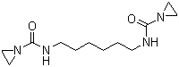 N,N'-1,6-己二基双(1-氮丙啶甲酰胺)分子结构 (CAS 2271-93-4)