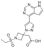 structure of CAS# 2271228-52-3, 巴瑞克替尼乙酸杂质