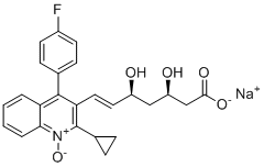 structure of CAS# 2276678-27-2, Pitavastatin Impurity 18 Sodium Salt