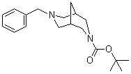 7-苄基-3,7-二氮杂二环[3.3.1]壬烷-3-甲酸叔丁酯分子结构 (CAS 227940-71-8)