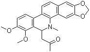CAS 登录号：22864-92-2, 丙酮基白屈菜赤碱