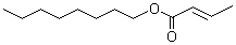 2-丁烯酸辛酯分子结构 (CAS 22874-79-9)