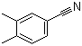 3,4-二甲基苯腈分子结构 (CAS 22884-95-3)