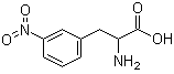 structure of CAS# 22888-56-8, 3-Nitro-phenylalanine