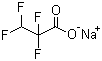 structure of CAS# 22898-01-7, 2,2,3,3-四氟丙酸钠