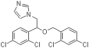 structure of CAS# 22916-47-8, Miconazole