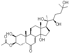 CAS # 22961-68-8, 20-Hydroxyecdysone 3-acetate