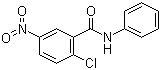 2-氯-5-硝基苯甲酰苯胺分子结构 (CAS 22978-25-2)