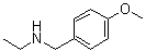 structure of CAS# 22993-76-6, N-Ethyl-4-methoxybenzylamine