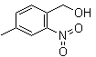 structure of CAS# 22996-24-3, 4-Methyl-2-nitrobenzenemethanol