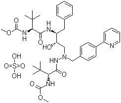 structure of CAS# 229975-97-7, Atazanavir sulfate
