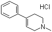 structure of CAS# 23007-85-4, 1-Methyl-4-phenyl-1,2,3,6-tetrahydropyridine hydrochloride