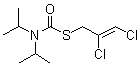 structure of CAS# 2303-16-4, 燕麦敌