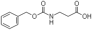 N-Cbz-beta-丙氨酸分子结构 (CAS 2304-94-1)