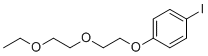 structure of CAS# 2305345-75-7, 1-(2-(2-Ethoxyethoxy)ethoxy)-4-iodobenzene