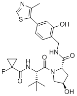 structure of CAS# 2306193-99-5, VH032-cyclopropane-F