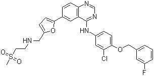 structure of CAS# 231277-92-2, Lapatinib