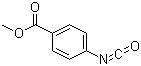 4-异氰酰基苯甲酸甲酯分子结构 (CAS 23138-53-6)