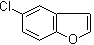 structure of CAS# 23145-05-3, 5-Chlorobenzofuran